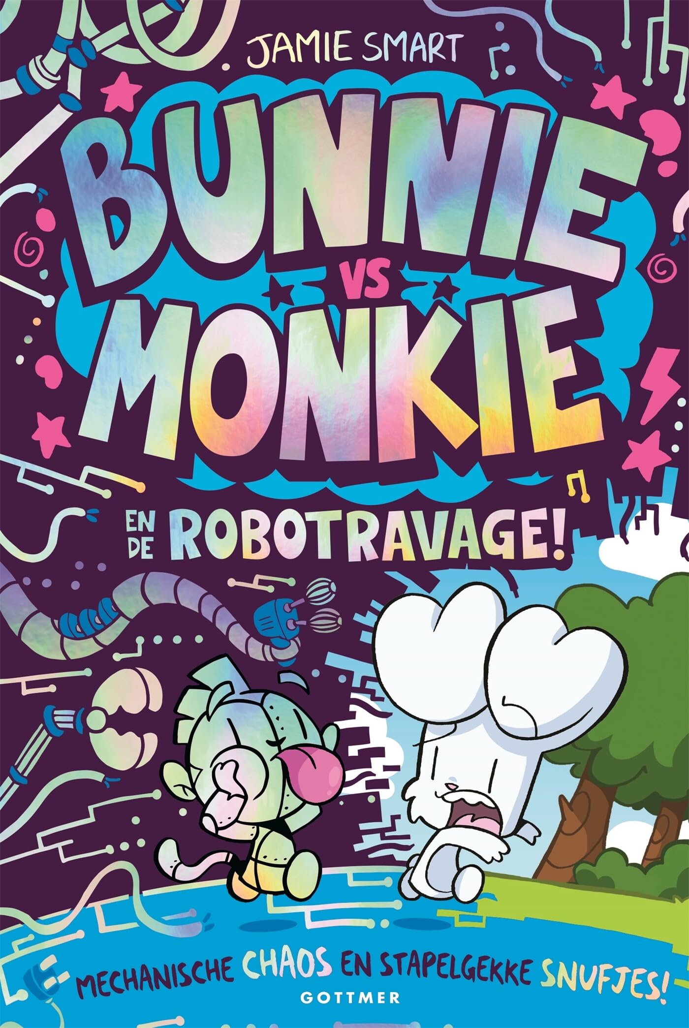 Gottmer Uitgevers Groep - Bunnie vs Monkie en de robotravage
