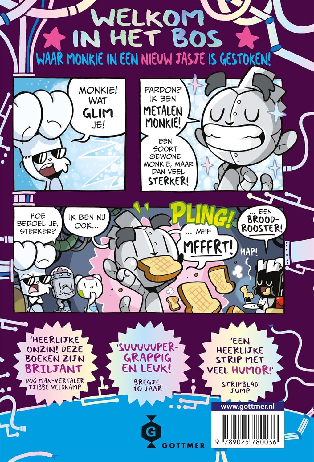 Gottmer Uitgevers Groep - Bunnie vs Monkie en de robotravage