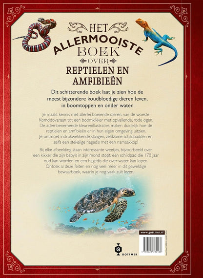 Gottmer Uitgevers Groep - Het allermooiste boek over reptielen en amfibieen