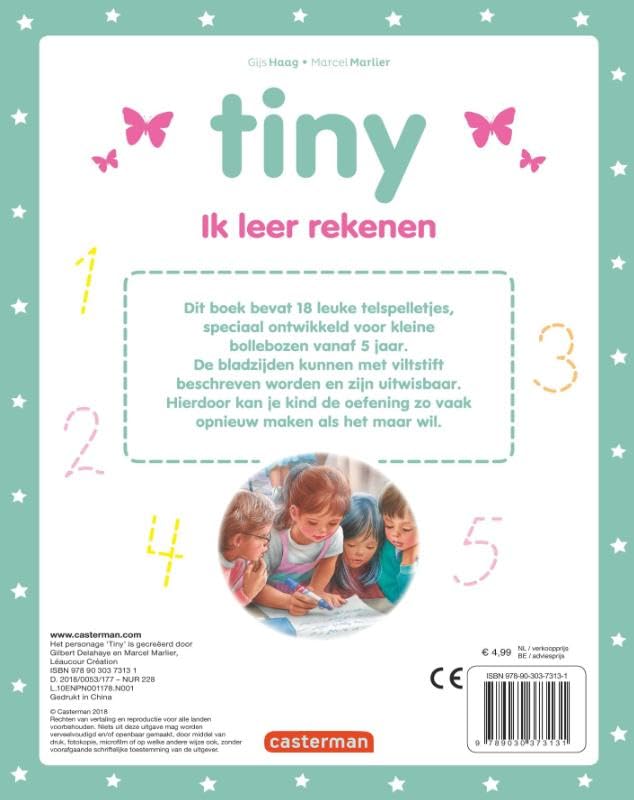 Standaard Uitgeverij - Tiny - Ik leer rekenen 5+