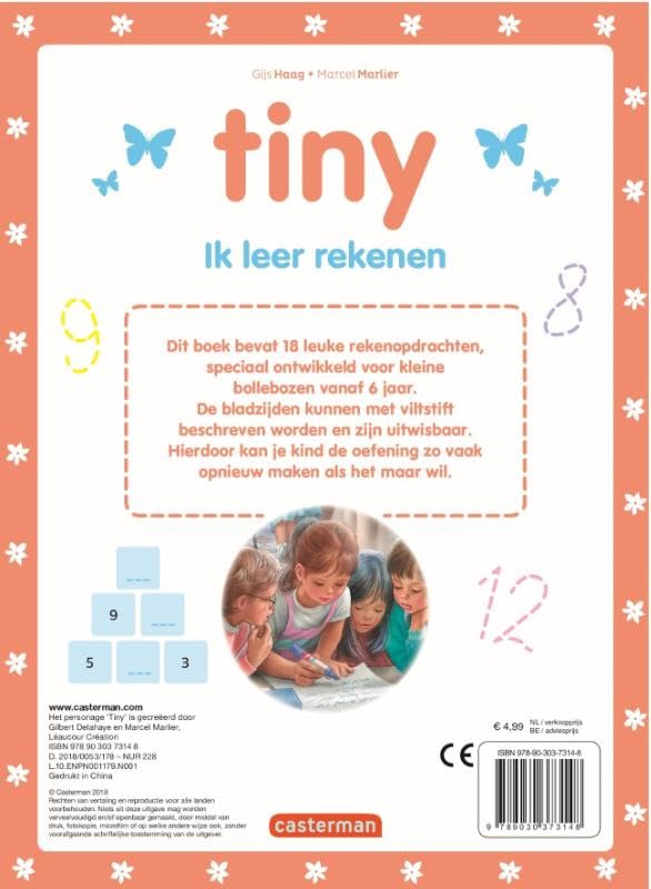 Standaard Uitgeverij - Tiny - Ik leer rekenen 6+