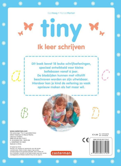 Standaard Uitgeverij - Tiny - Ik leer schrijven 6+