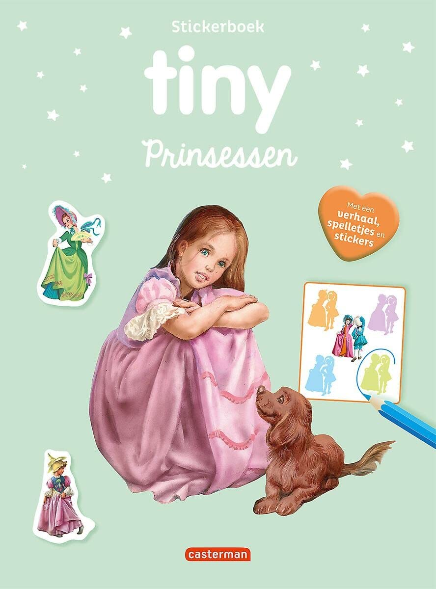 Standaard Uitgeverij - Tiny Stickerboek - Prinsessen