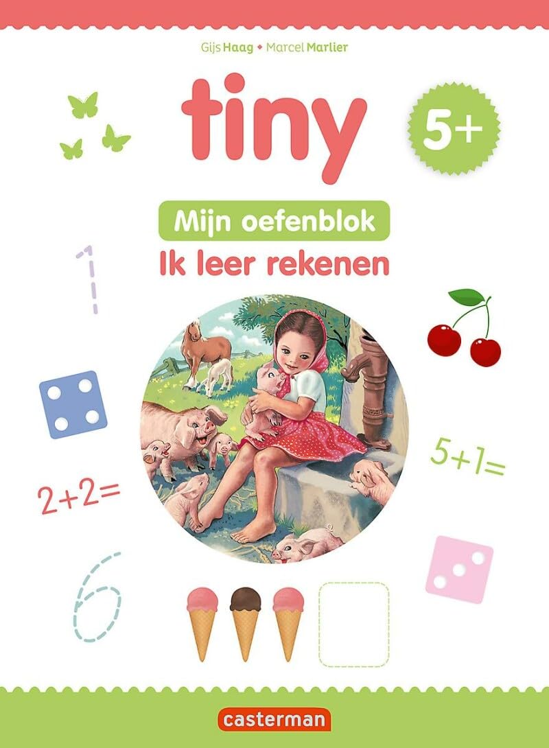 Standaard Uitgeverij - Tiny oefenblok - Ik leer rekenen 5+