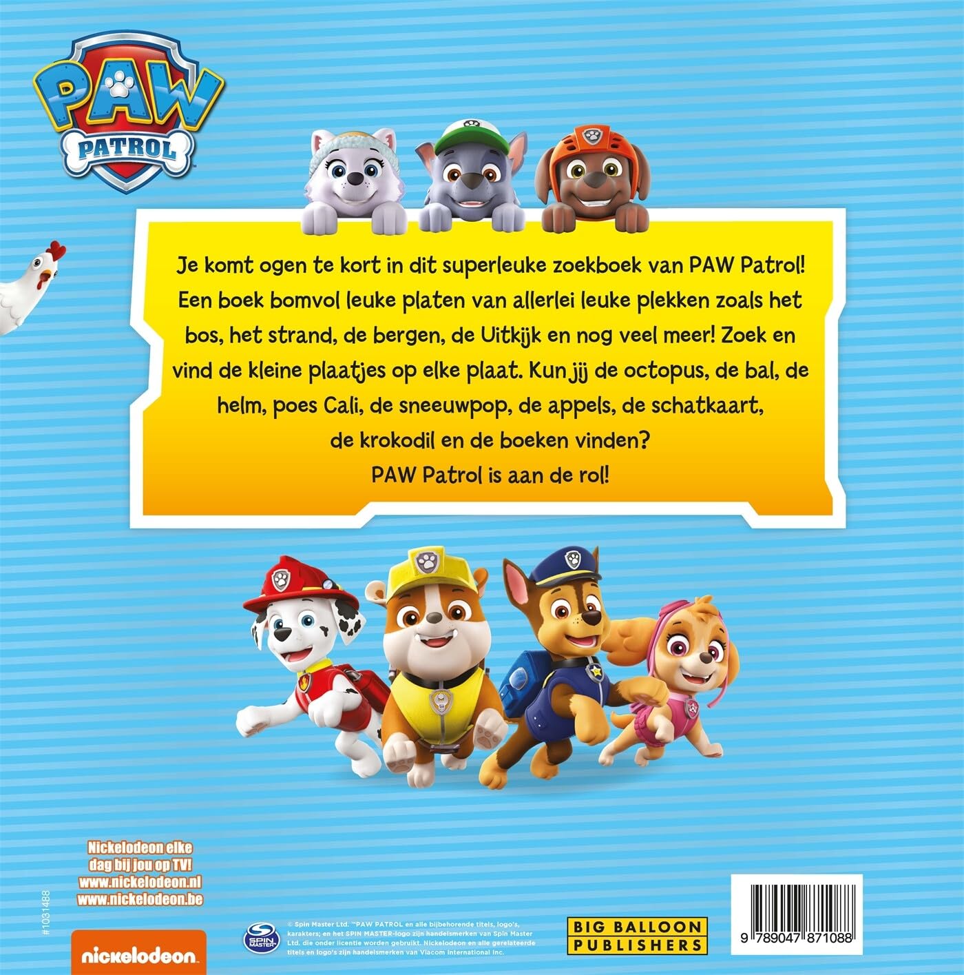 Big Balloon - PAW Patrol Groot Zoekboek