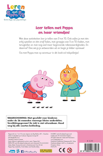 Big Balloon - Peppa telt van 1 tot 11