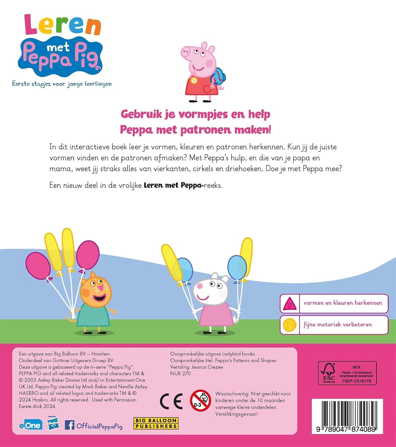 Big Balloon - Peppa\`s Patronen en Vormen