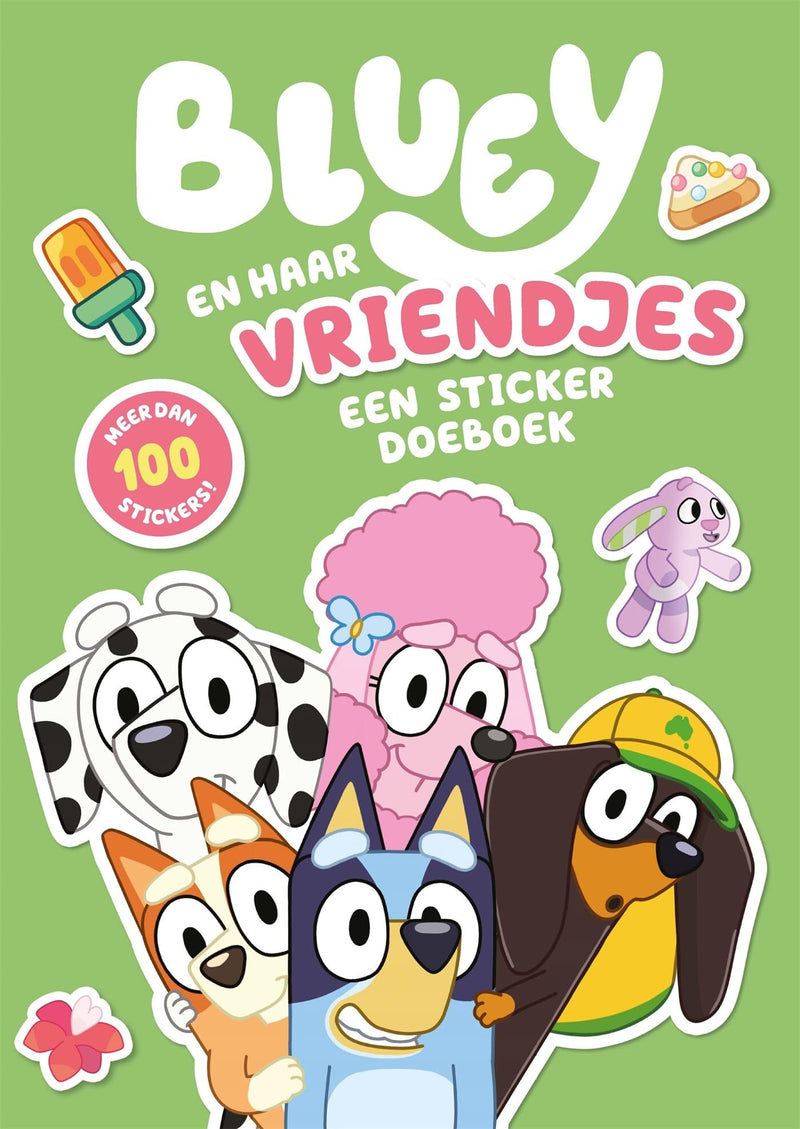 Big Balloon - Bluey en haar vriendjes Sticker Doeboek