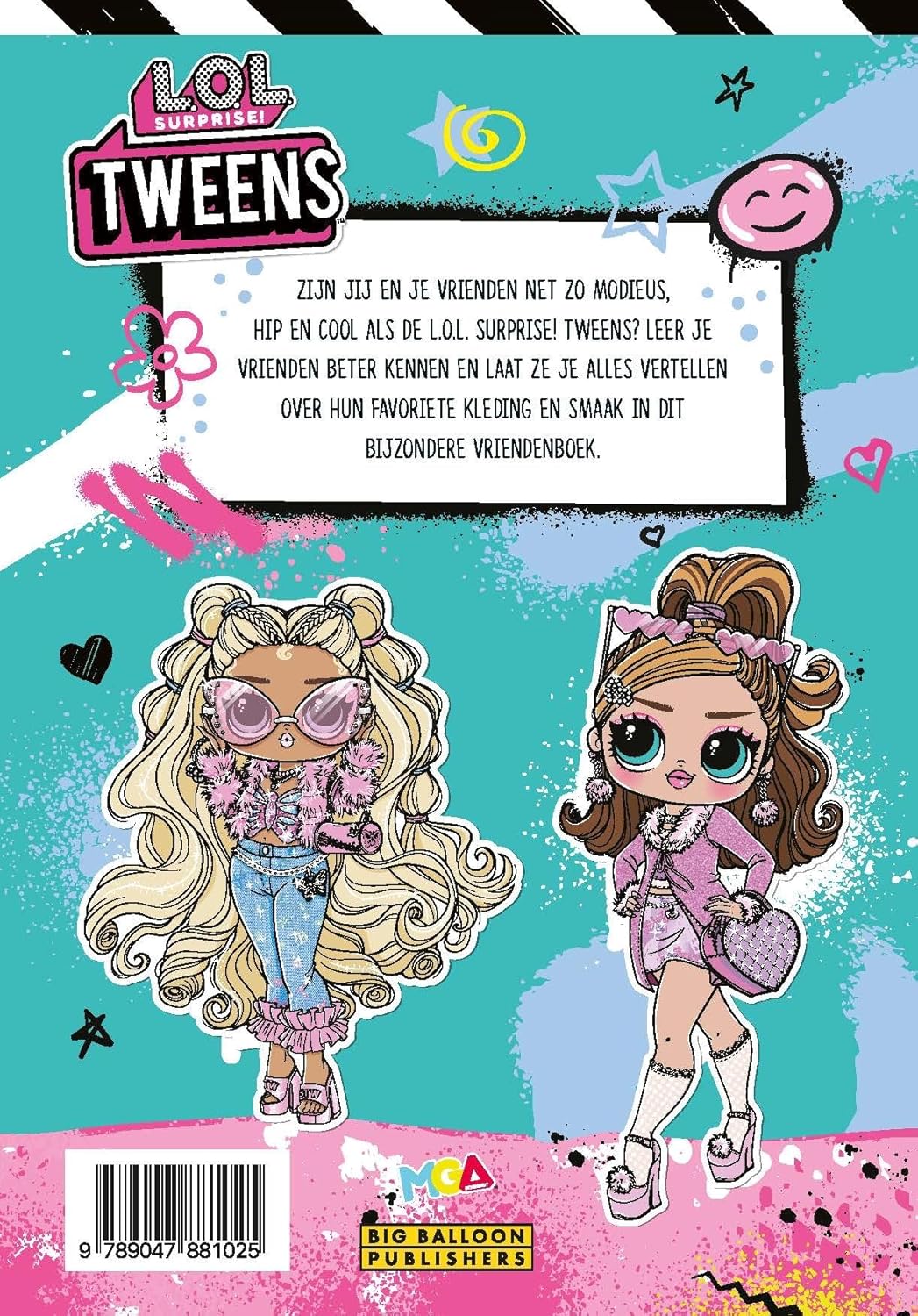 Big Balloon - L.O.L. Surprise! Tweens Vriendenboek