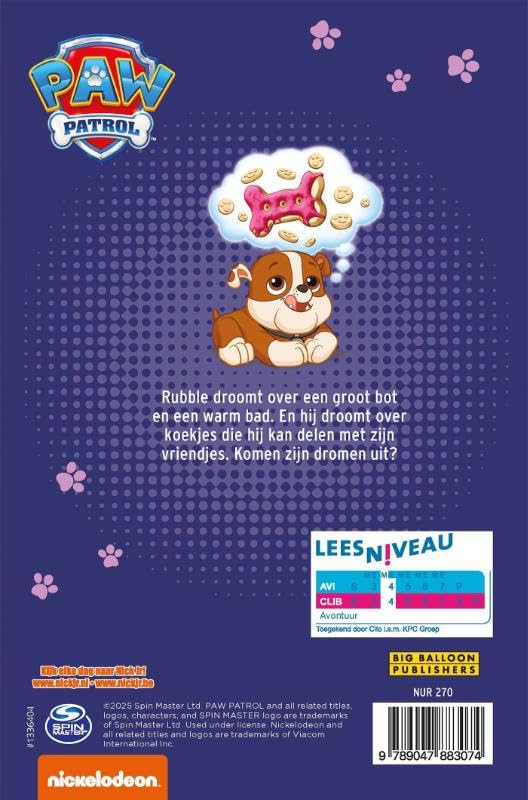 Big Balloon - AVI - PAW Patrol De wens van Rubble