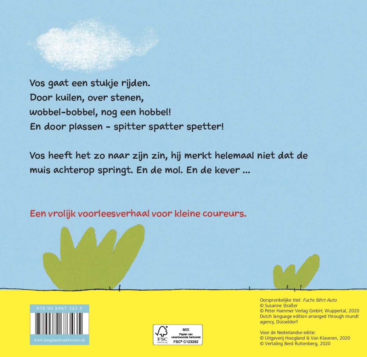Centraal Boekhuis - Vos gaat een stukje rijden