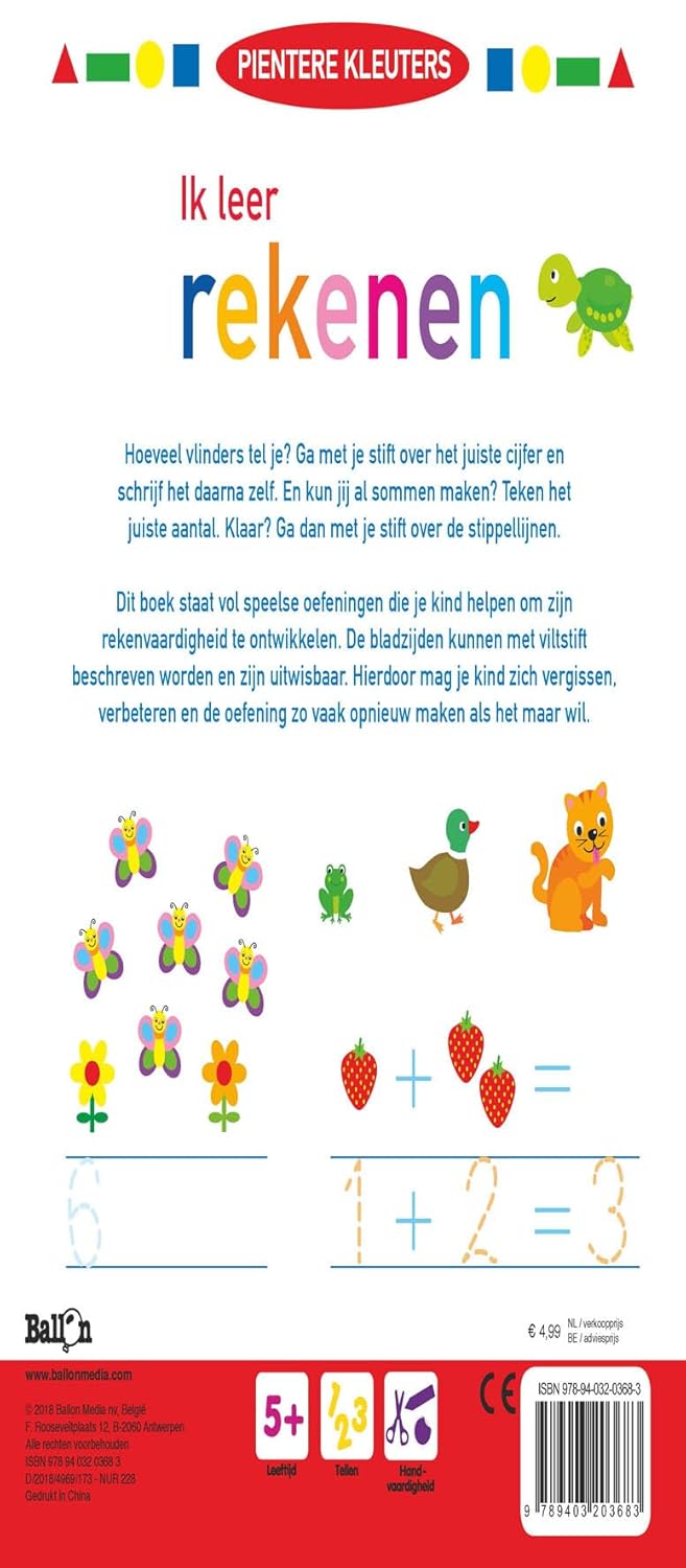 Wins Holland - Ik leer rekenen 5+