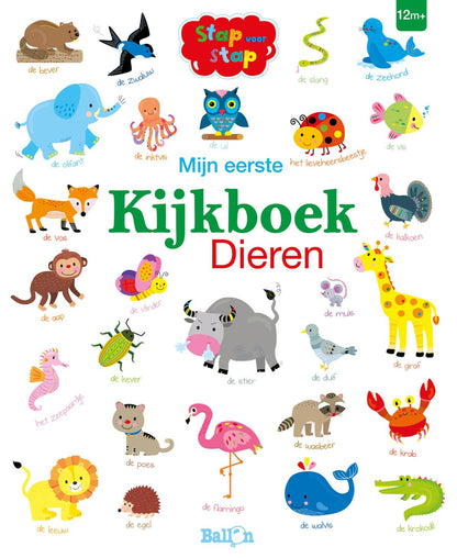 Standaard Uitgeverij - Mijn Eerste Kijkboek - Dieren 12m+
