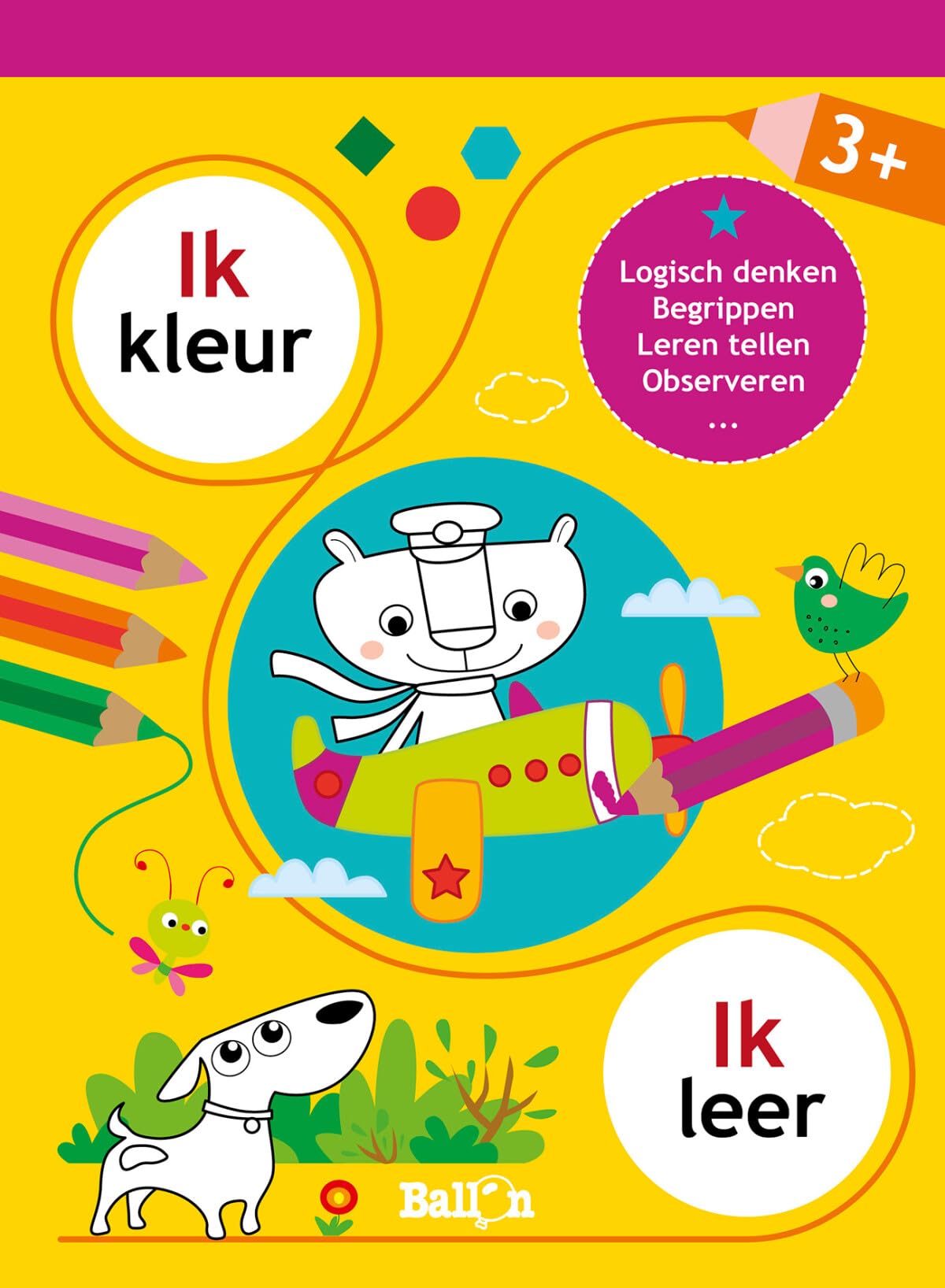 Standaard Uitgeverij - Ik kleur Ik leer 3+