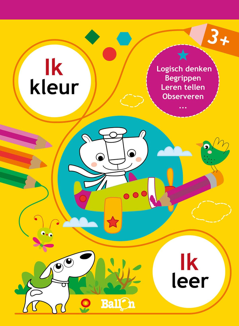 Standaard Uitgeverij - Ik kleur Ik leer 3+