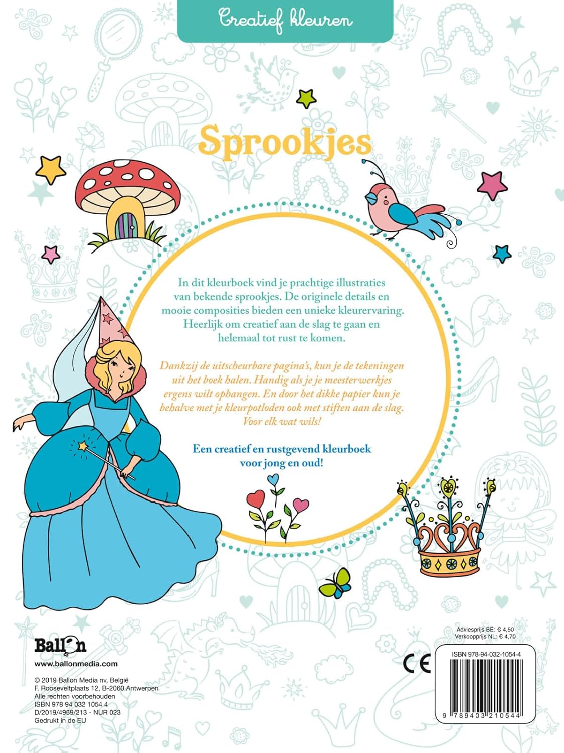 Standaard Uitgeverij - Creatief Kleuren - Sprookjes