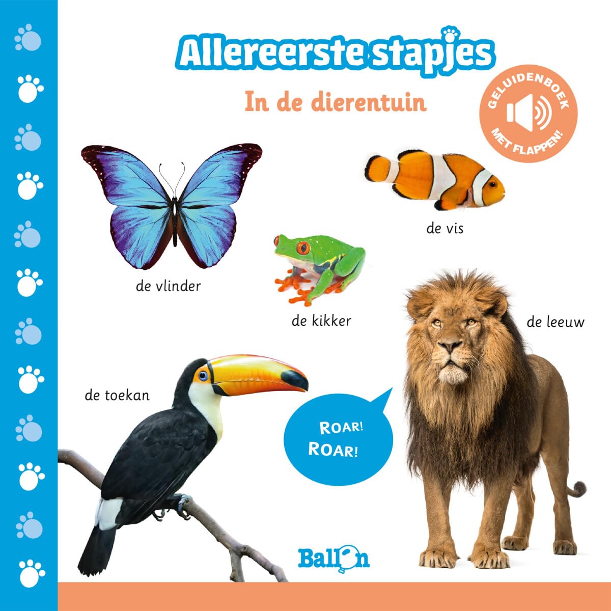 Standaard Uitgeverij - Geluidenboek - In de Dierentuin