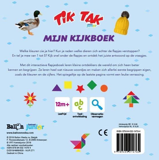 Standaard Uitgeverij - Tik Tak - Mijn kijkboek