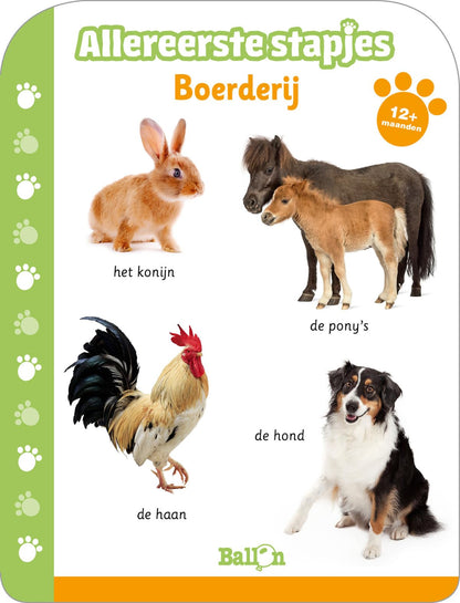 Standaard Uitgeverij - Allereerste Stapjes - Boerderij 12m+
