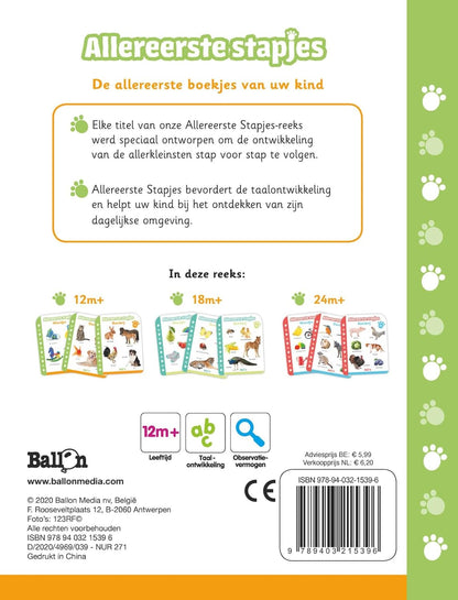 Standaard Uitgeverij - Allereerste Stapjes - Boerderij 12m+