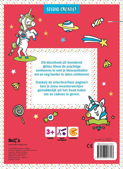 Standaard Uitgeverij - Mijn Glitterstickerboek - Eenhoorns