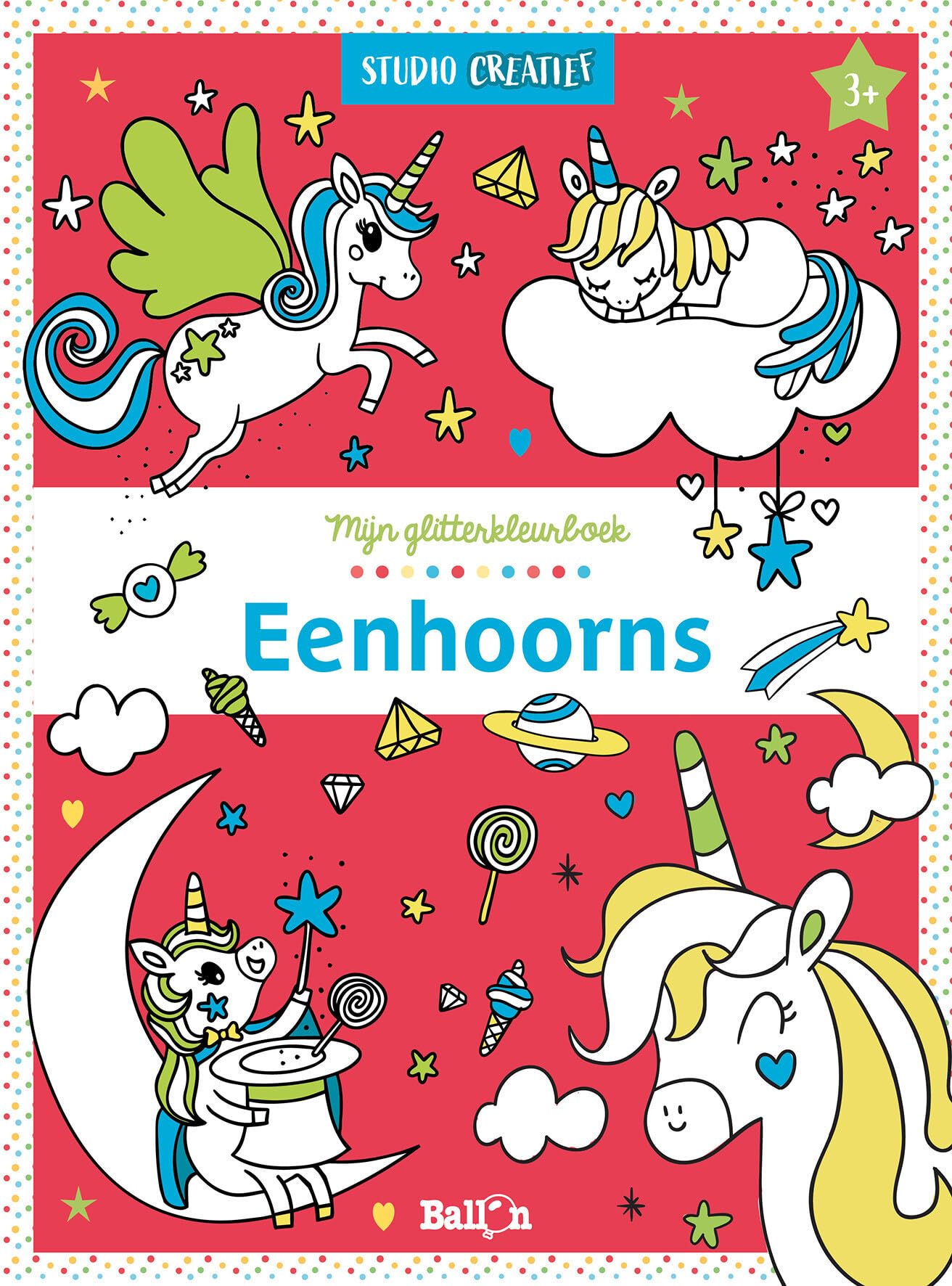 Standaard Uitgeverij - Mijn Glitterstickerboek - Eenhoorns