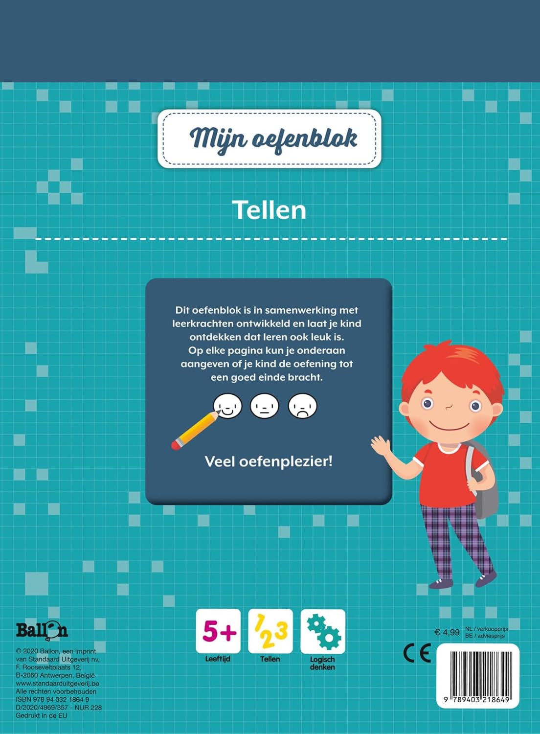 Standaard Uitgeverij - Mijn Oefenblok - Tellen (Groep 2)