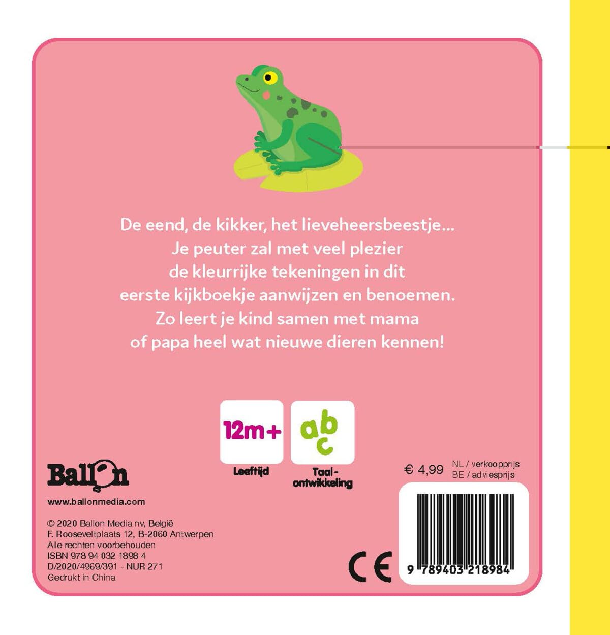 Standaard Uitgeverij - Mijn Kijkboekje - Dieren