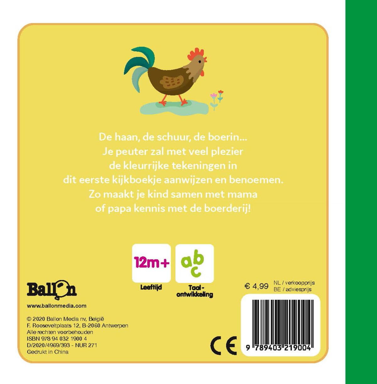 Standaard Uitgeverij - Mijn Kijkboekje - Boerderij