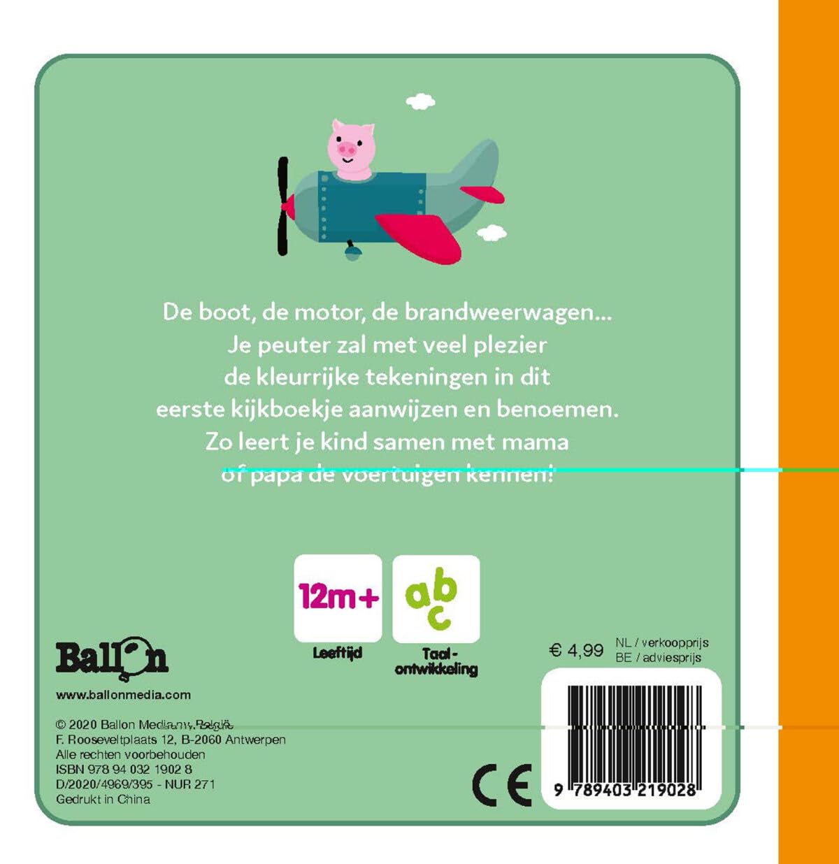 Standaard Uitgeverij - Mijn Kijkboekje - Voertuigen