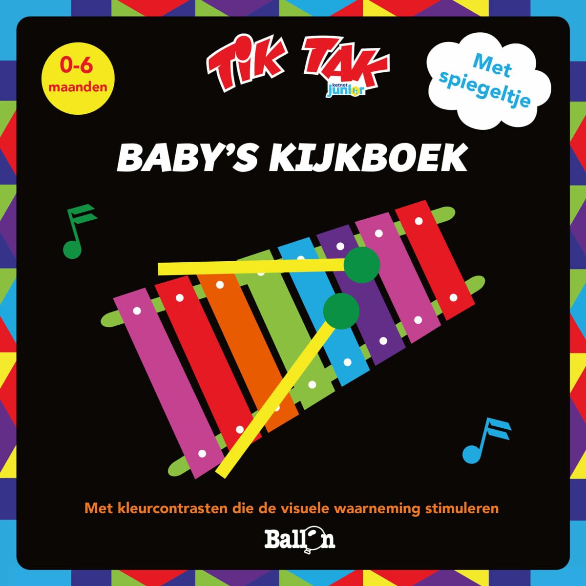 Standaard Uitgeverij - Tik Tak - Baby\`s Kijkboek 0-6m