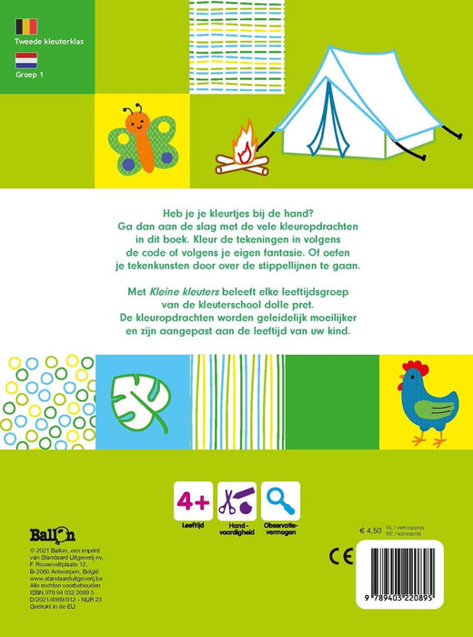 Standaard Uitgeverij - Kleine Kleuters Kleurpret 4+