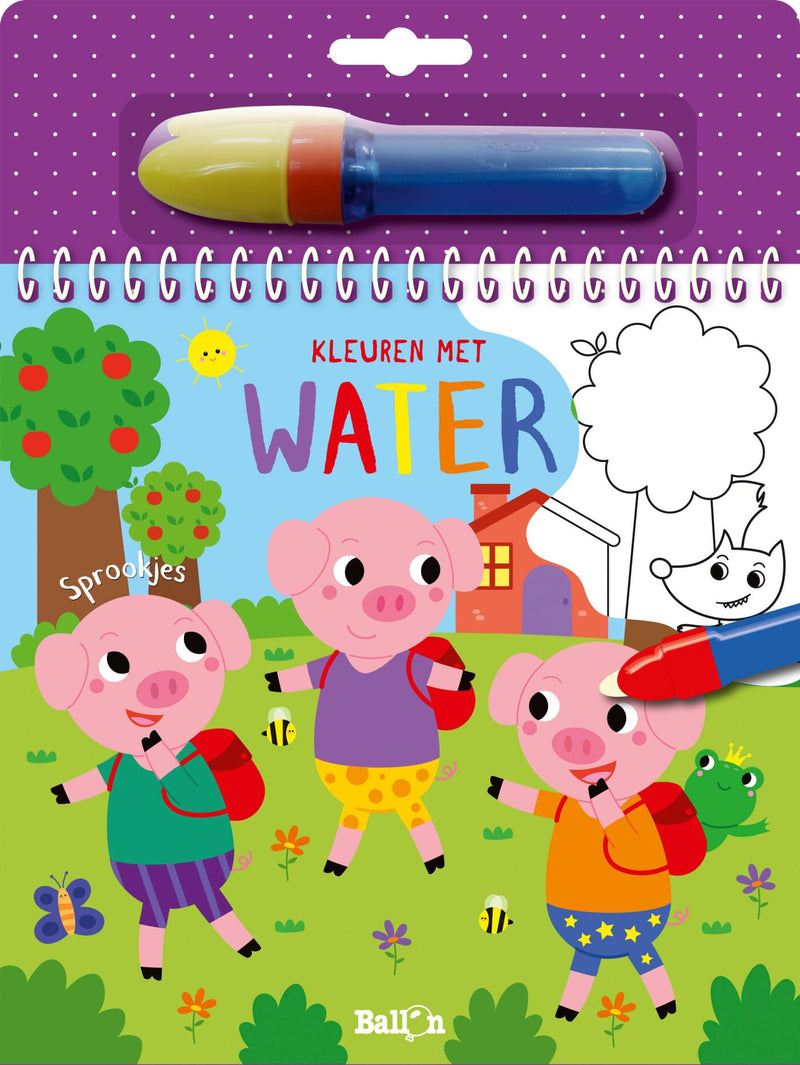 Standaard Uitgeverij - Kleuren met Water - Sprookjes