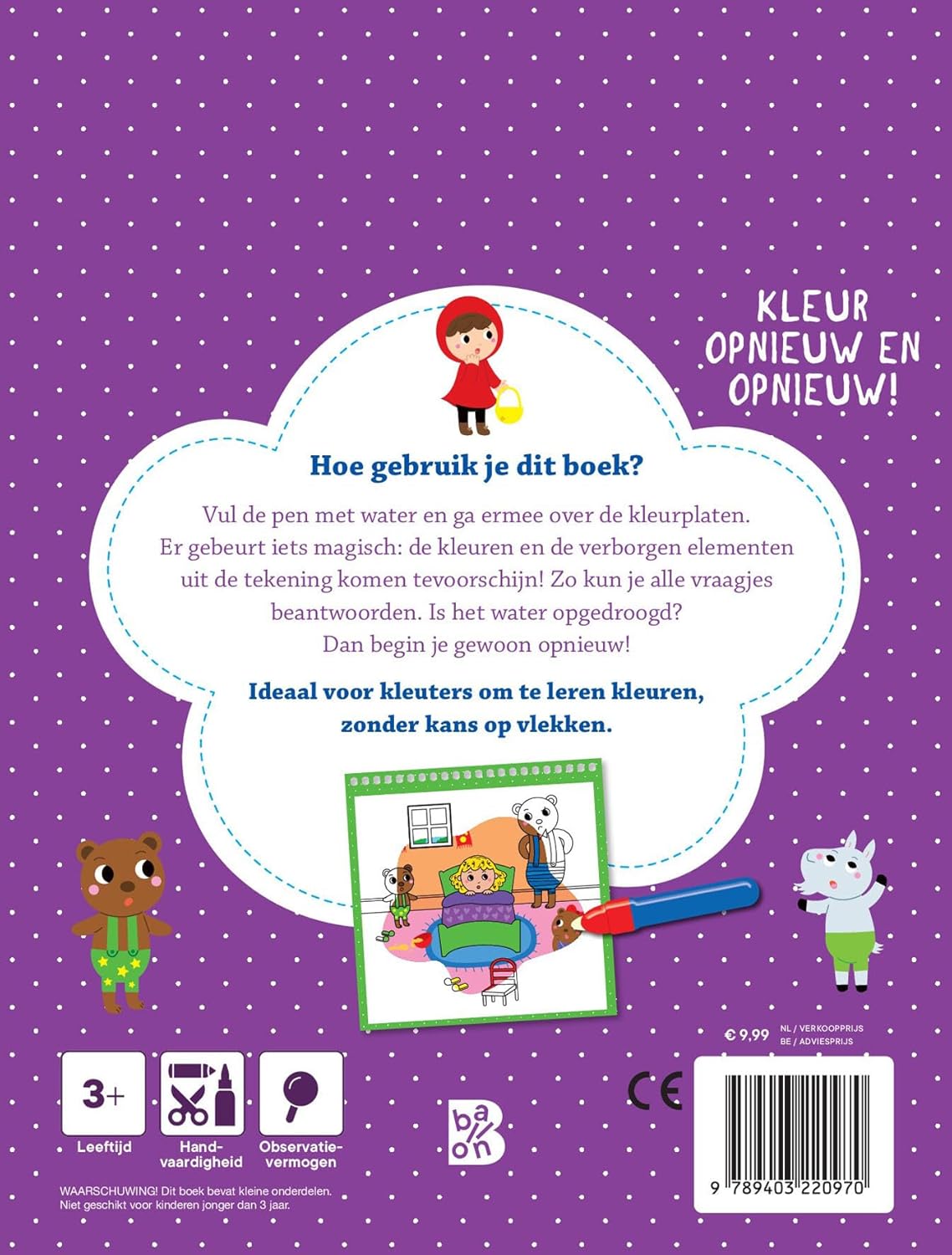 Standaard Uitgeverij - Kleuren met Water - Sprookjes