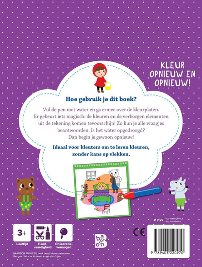 Standaard Uitgeverij - Kleuren met Water - Sprookjes