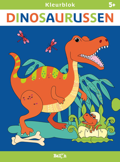 Standaard Uitgeverij - Kleurblok Dinosaurussen 5+