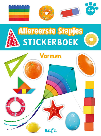 Standaard Uitgeverij - Allereerste Stapjes Stickerboek - Vormen
