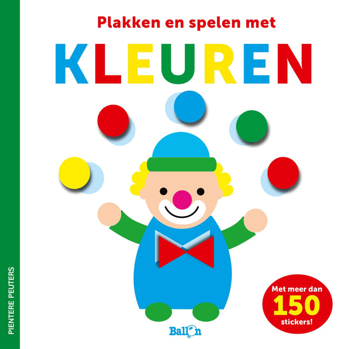 Standaard Uitgeverij - Pientere Peuters Stickerboek - Kleuren