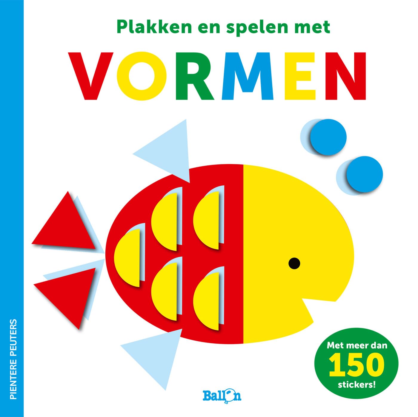 Standaard Uitgeverij - Pientere Peuters Stickerboek - Vormen