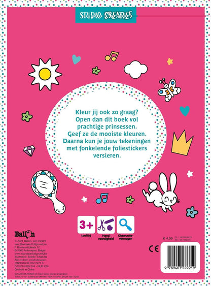 Standaard Uitgeverij - Mijn Foliestickerboek - Prinsessen