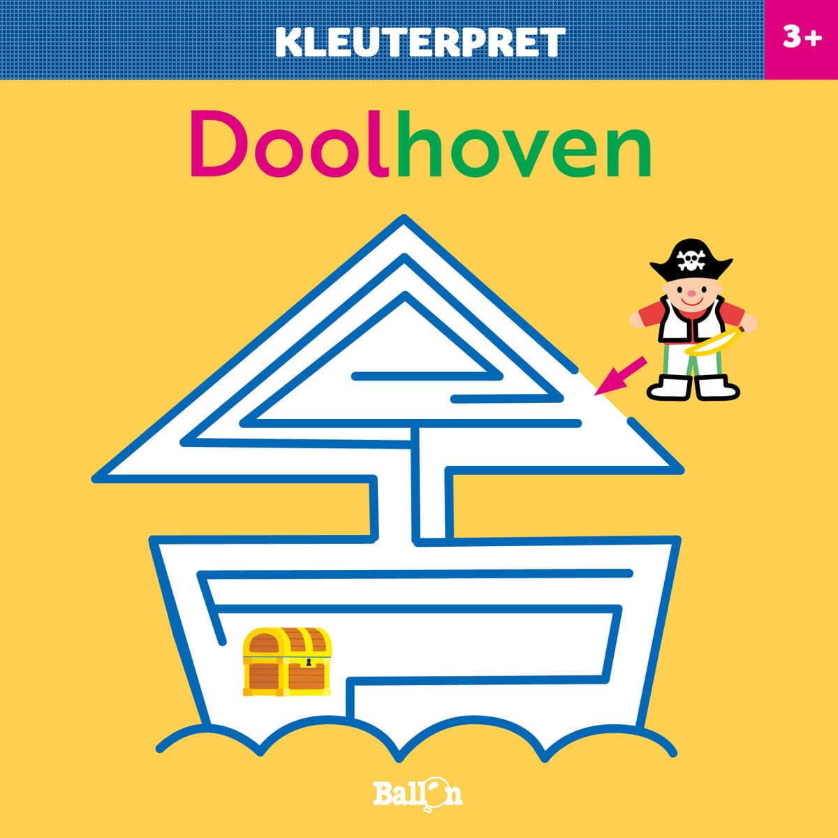 Standaard Uitgeverij - Kleuterpret Doolhoven 3+