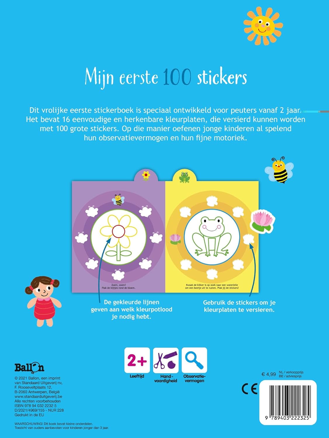 Standaard Uitgeverij - Mijn Eerste 100 Stickers - Woordjes
