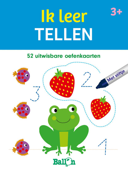 Standaard Uitgeverij - Speel- en leerkaarten - Ik leer tellen 3+