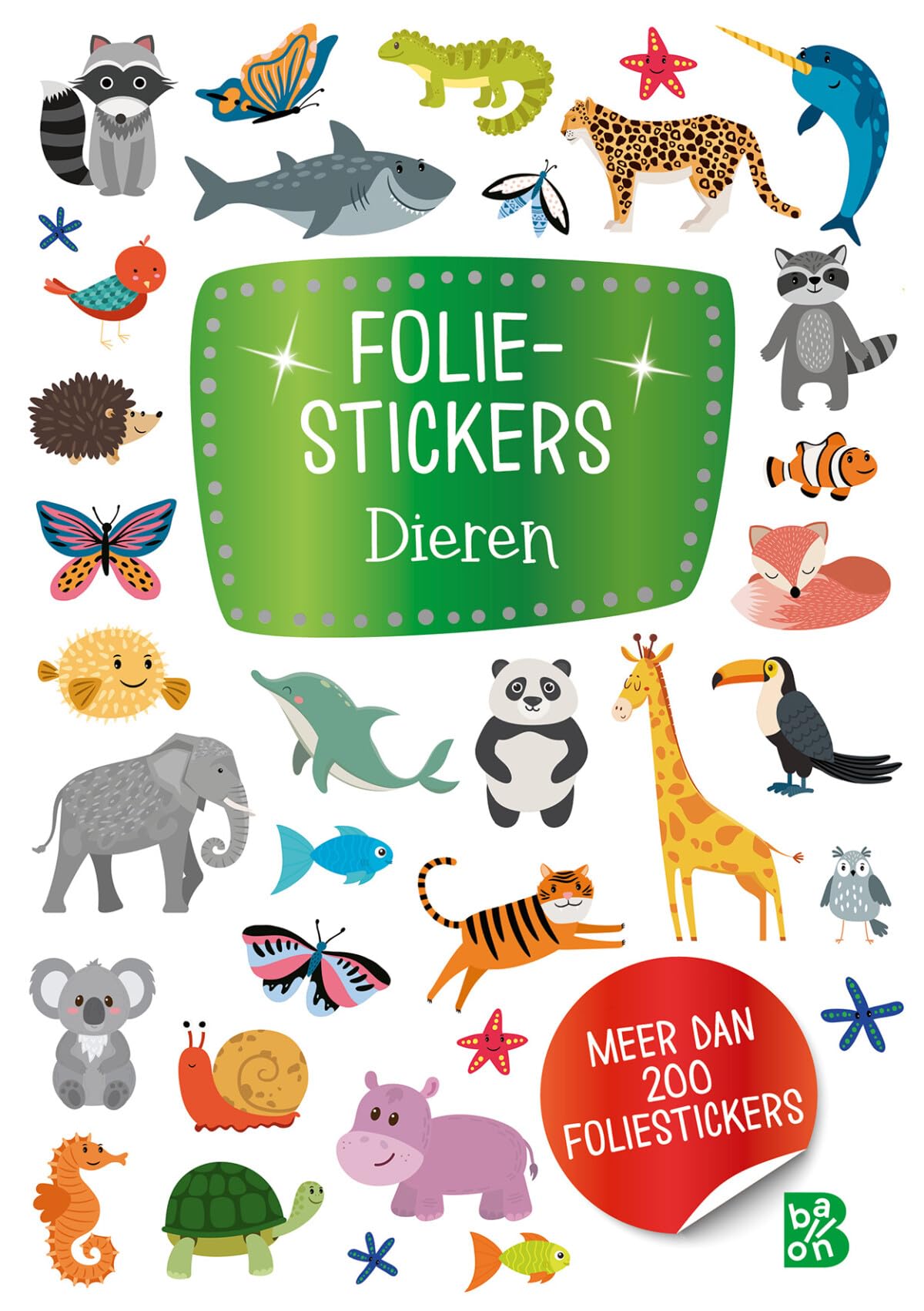 Standaard Uitgeverij - Glitter Foliestickers - Dieren