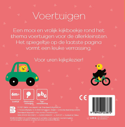 Standaard Uitgeverij - Kijkboekje Met Spiegeltje - Tsjoek tsjoek! Voertuigen