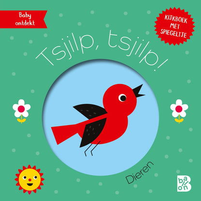Kijkboekje met spiegeltje: Tsjilp, tsjilp!