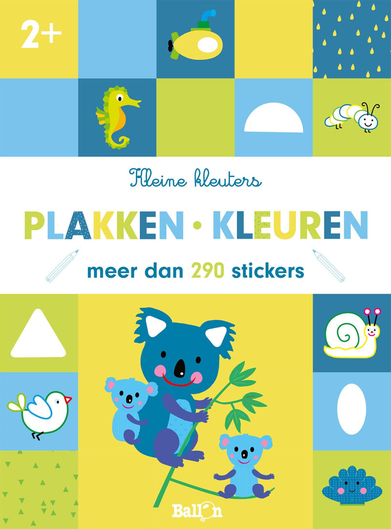 Standaard Uitgeverij - Kleine Kleuters Plakken en Kleuren (2+)