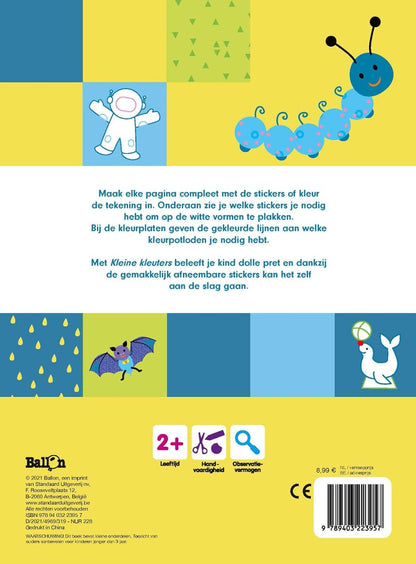 Standaard Uitgeverij - Kleine Kleuters Plakken en Kleuren (2+)