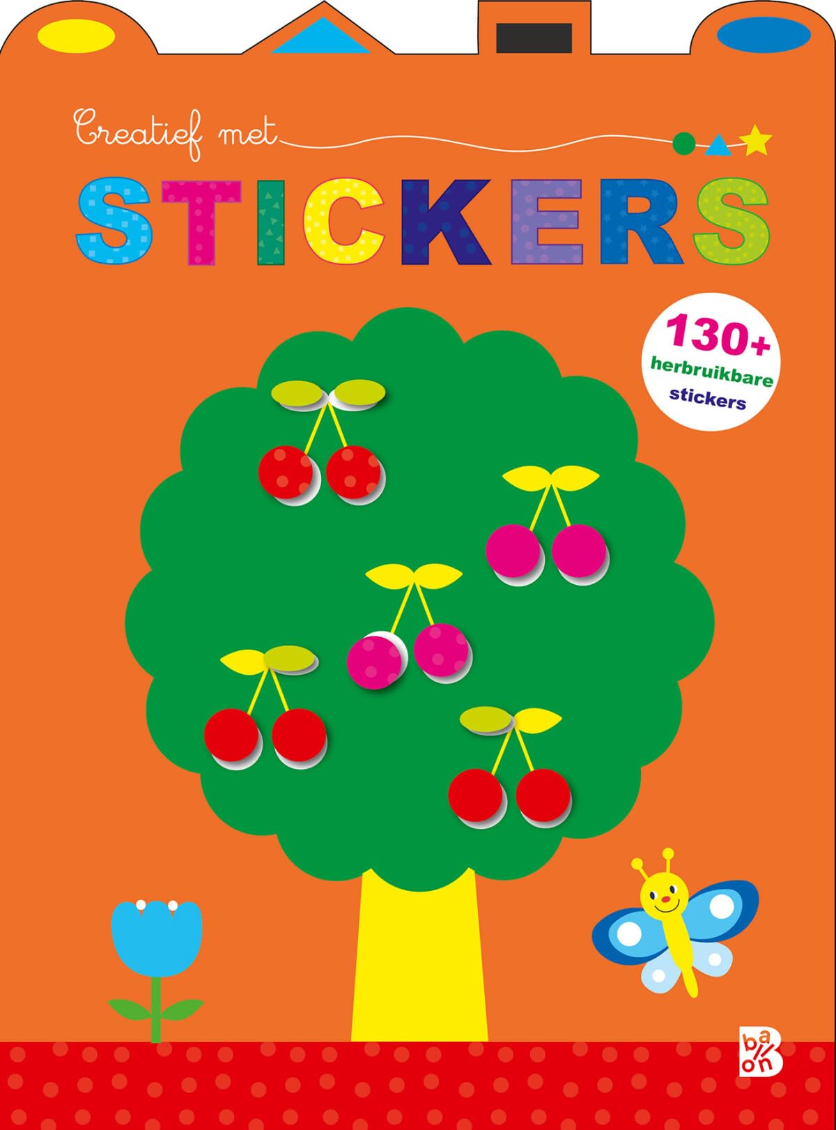 Standaard Uitgeverij - Creatief met Stickers - Kersenboom