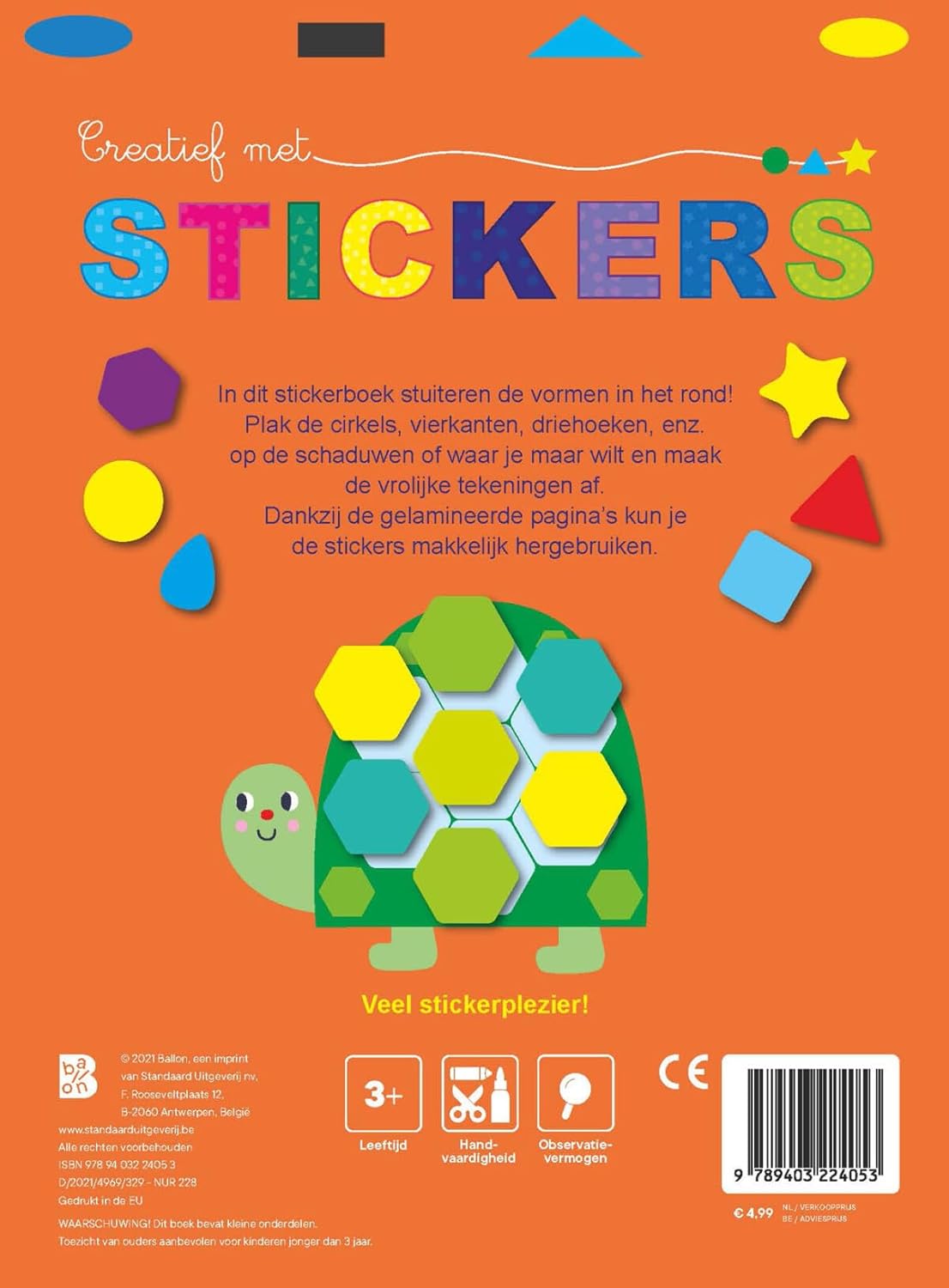 Standaard Uitgeverij - Creatief met Stickers - Kersenboom